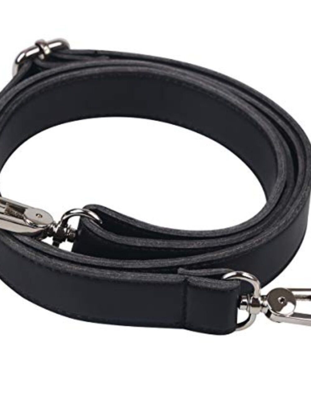 Replacement Adjustable Strap Crossbody Bag Messenger Black 61" PU Leather